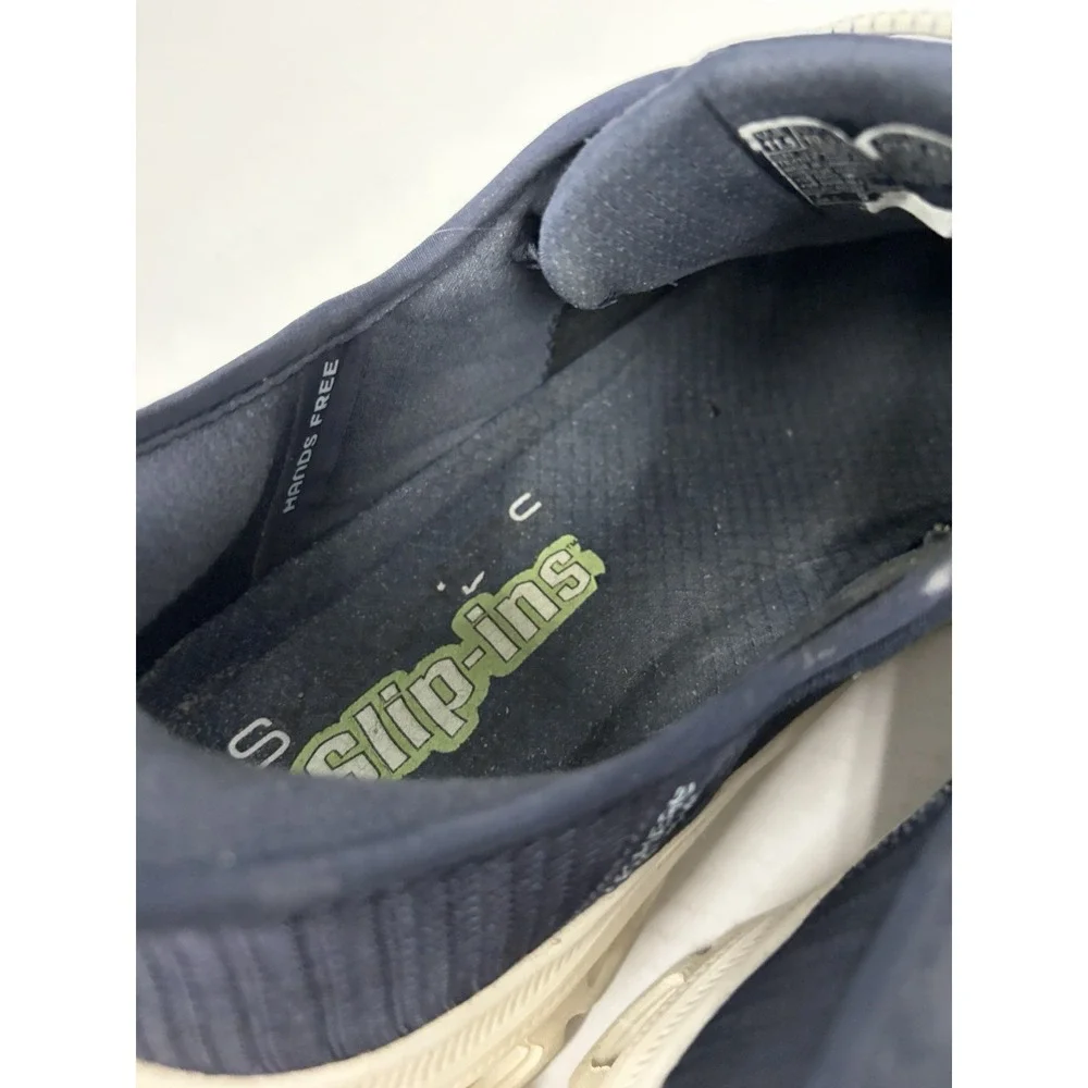 Skechers Glide-Step Pro Slip-Ins Mens 11.5 Navy Hands Free Sneakers 232930 T3